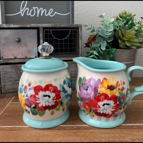 The Pioneer Woman Kitchen New Pioneer Woman Sugar Bowl Creamer Poshmark